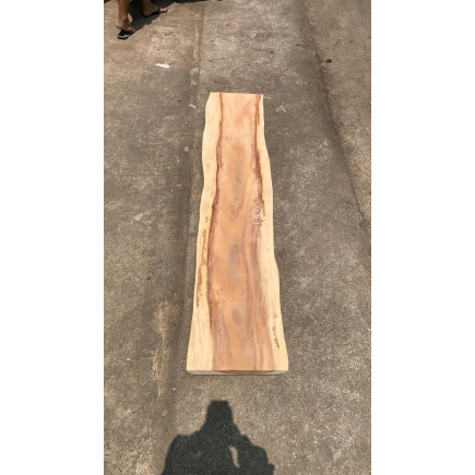 Banc en bois de suar massif 200x45 cm