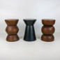 Stool Adi en bois de manguier DARK BROWN