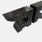 Console Surya en bois de manguier noir 100x34x80 cm