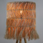 Lampe de sol Sulawesi en bois et fibre naturelle Lampe de sol Sulawesi en bois et fibre naturelle