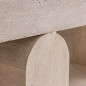 Table basse rectangle en travertin 140*50cm Table basse rectangle en travertin 140*50cm