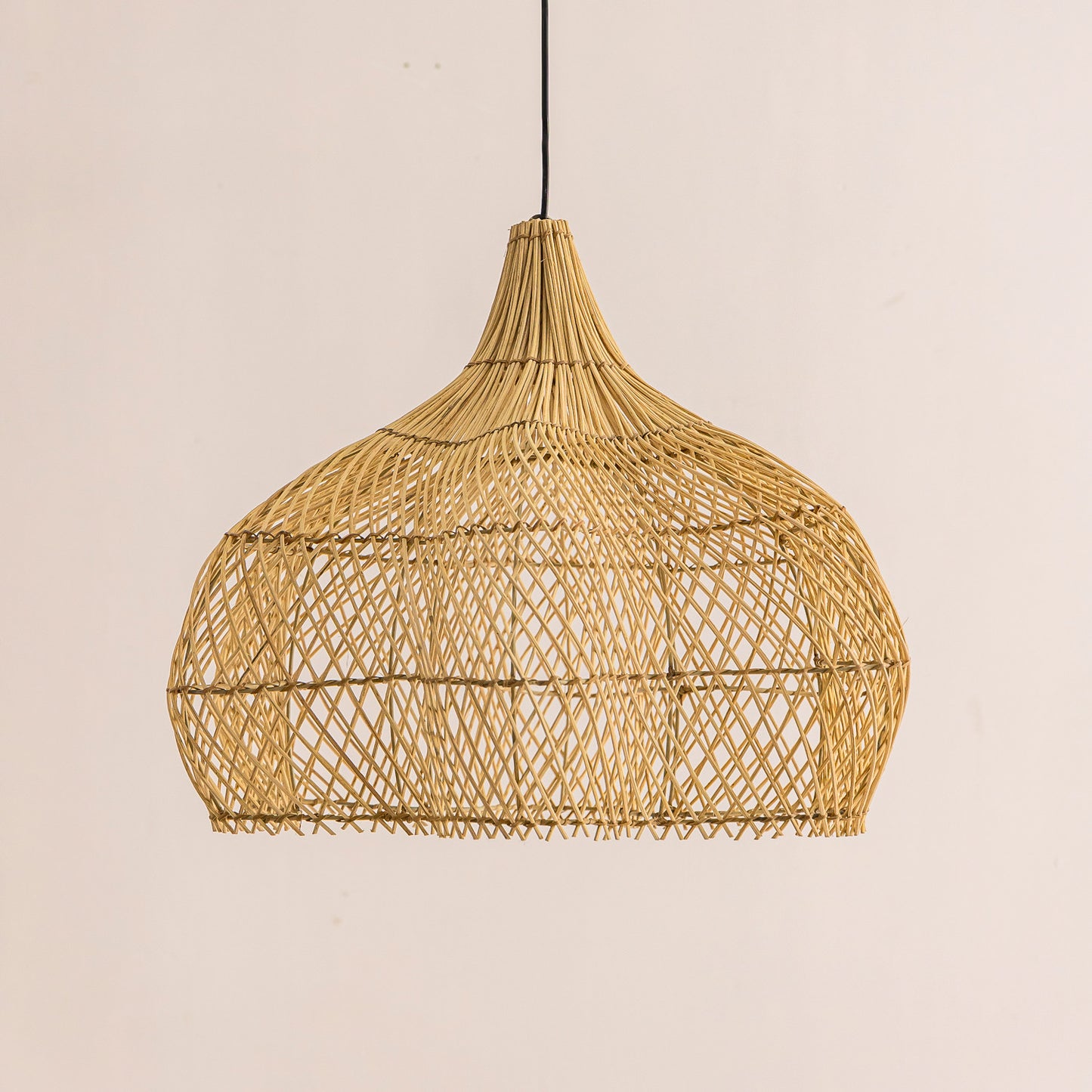 Suspension en rotin - Mawar