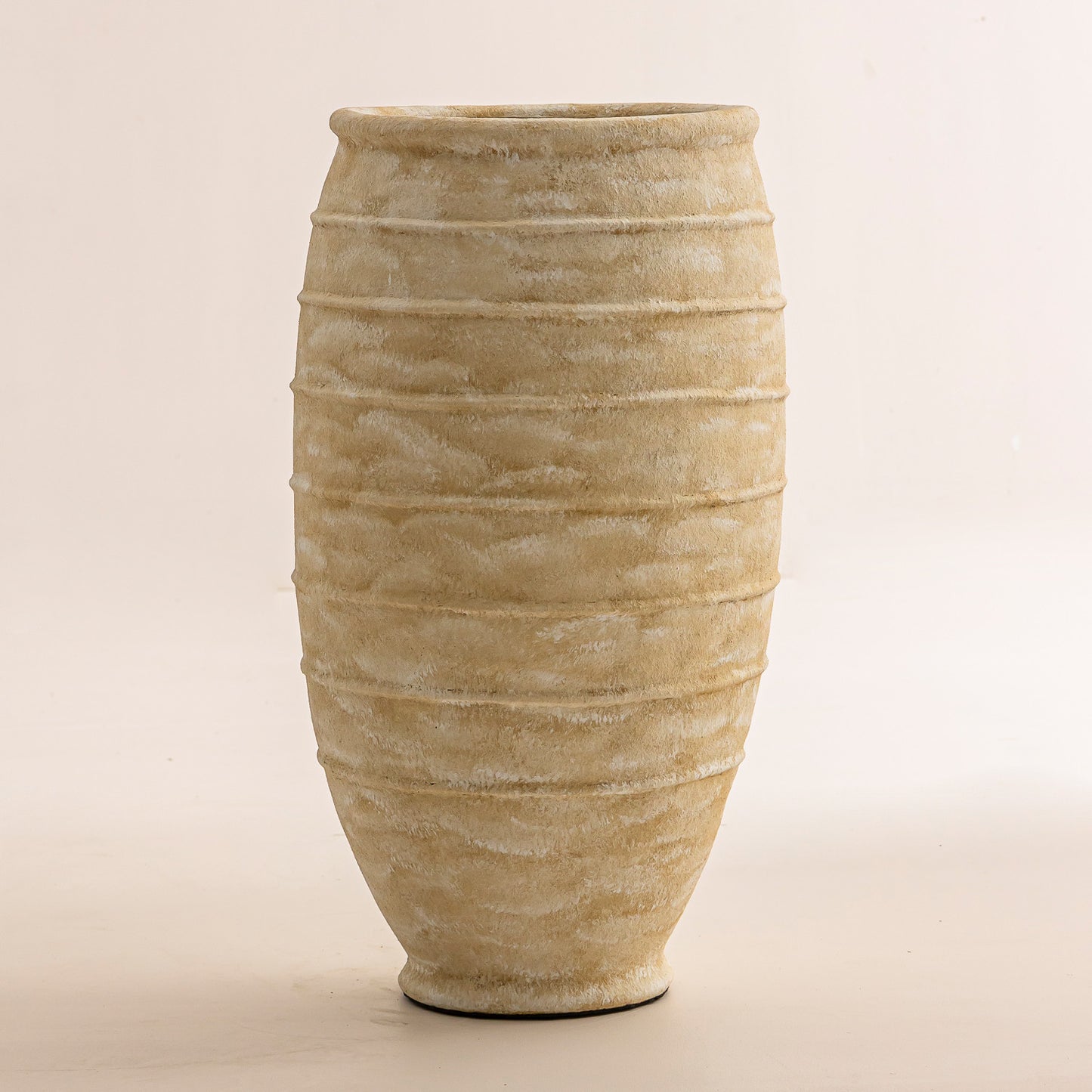 Jarre Tirta - finition crème