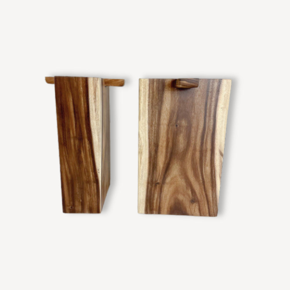 Table à manger en bois massif 460 x 95-110 cm - Bois de Suar