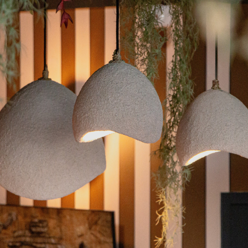 Suspension Suna finition sable