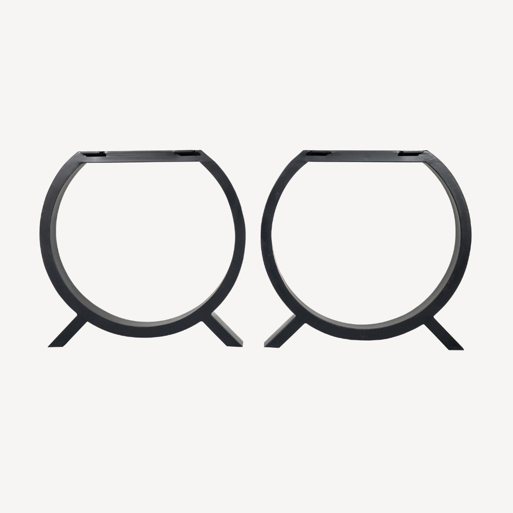 Table à manger en bois massif 300 x 79-87 cm - Bois de Suar