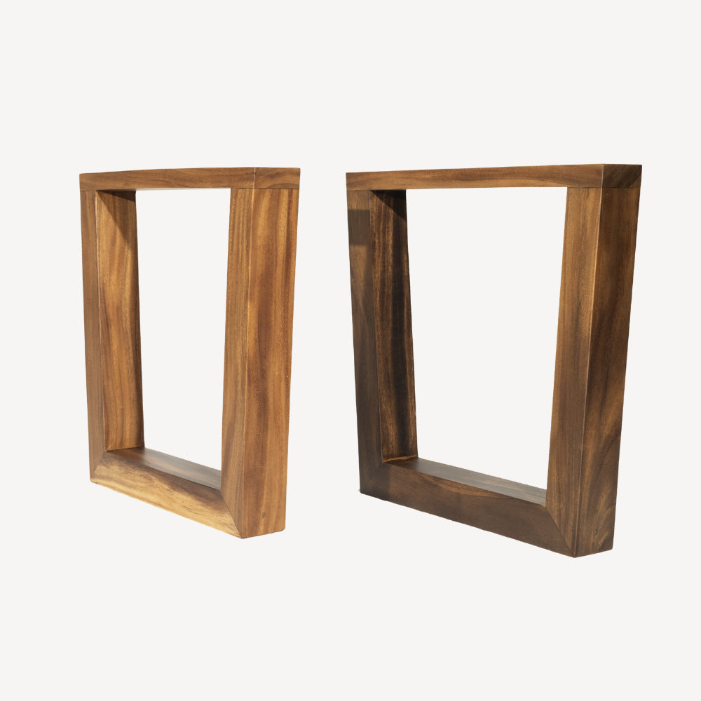 Table à manger en bois massif 300 x 88-100 cm - Bois de Suar