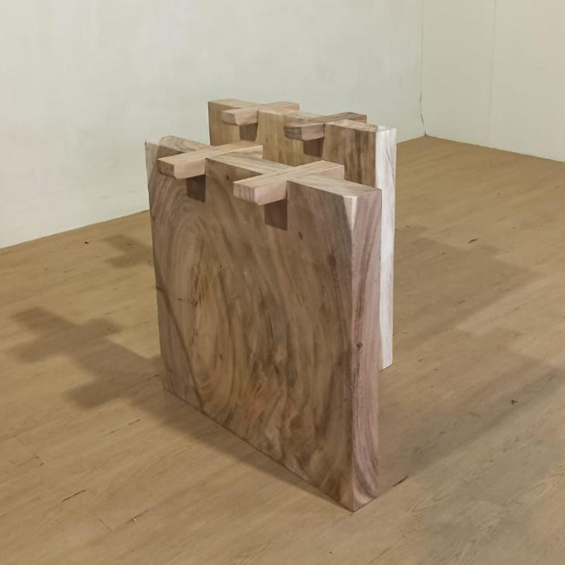 Table à manger en bois de suar massif 220x145 cm