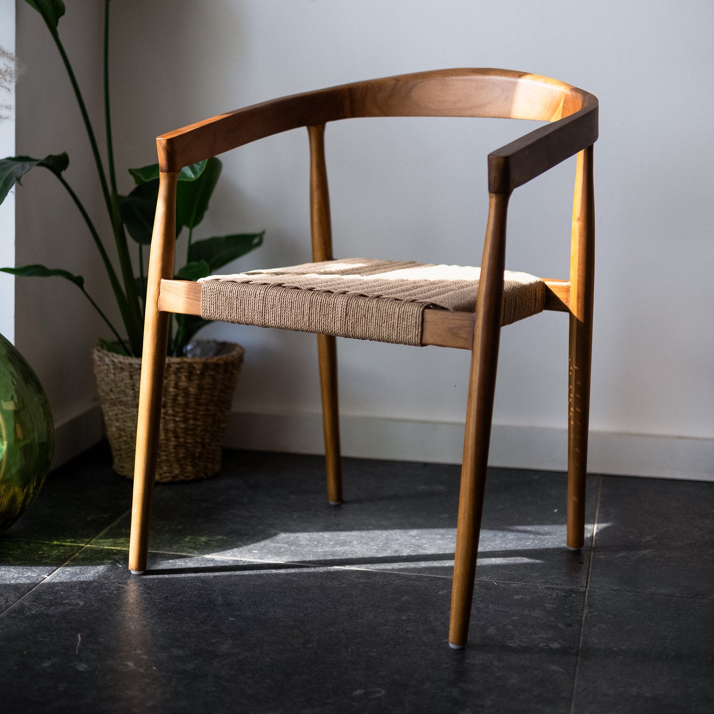 Chaise en bois de teck - Selly