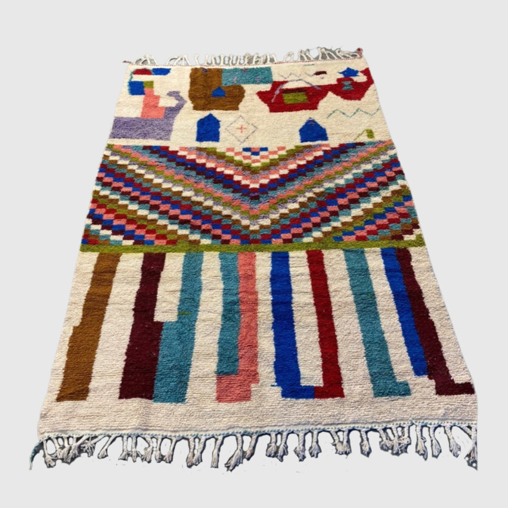 Tapis Berbère Beni Ouarain en laine 300*200cm