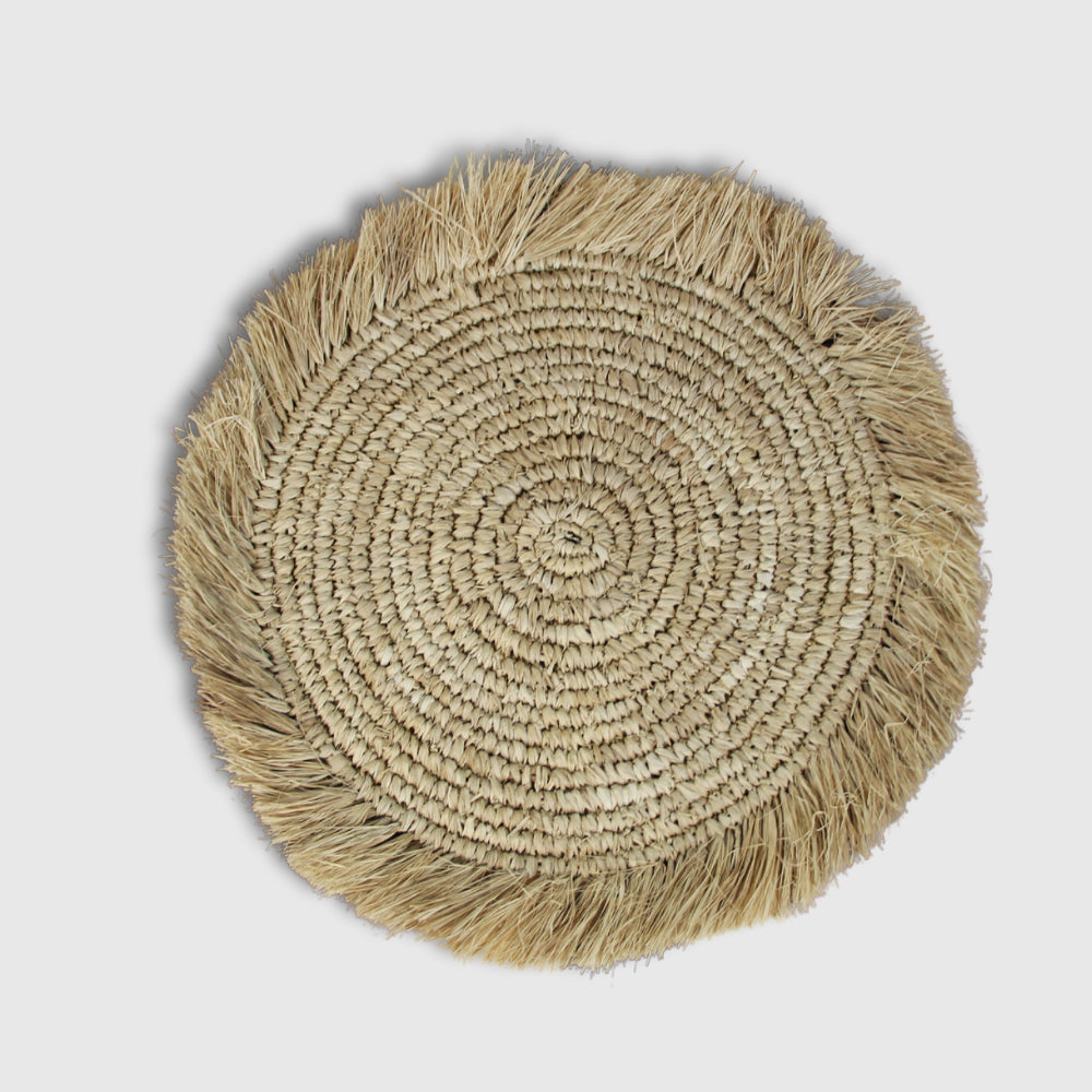 Set de table en raphia naturel