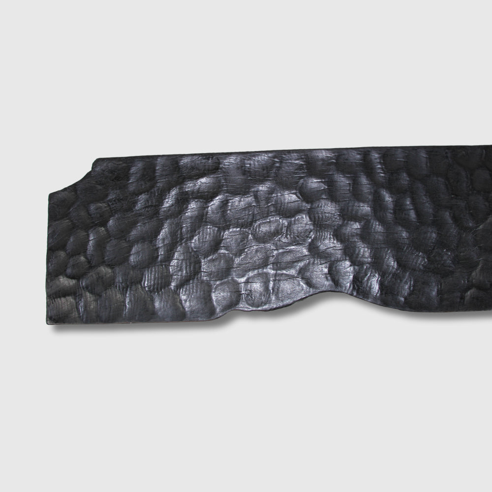 Banc en litchi martelé (194 x 40 x 40 cm)