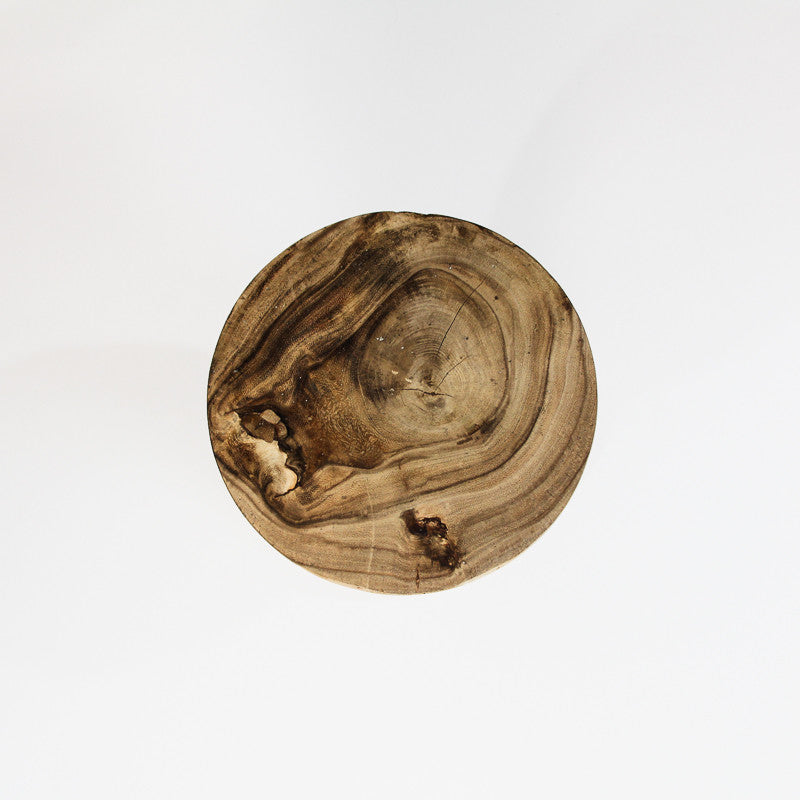 Stool Jam Pasir en bois de suar naturel