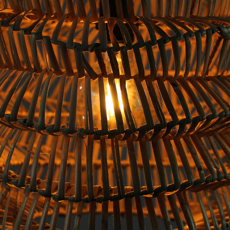 Suspension en rotin - Pieet