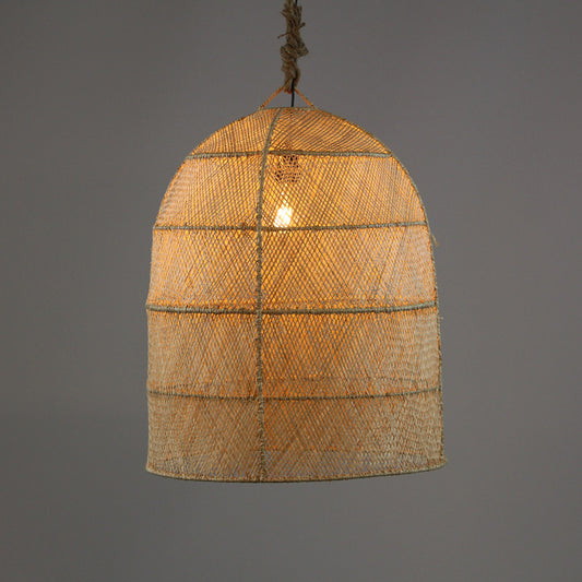 Suspension luminaire Rabat en raphia