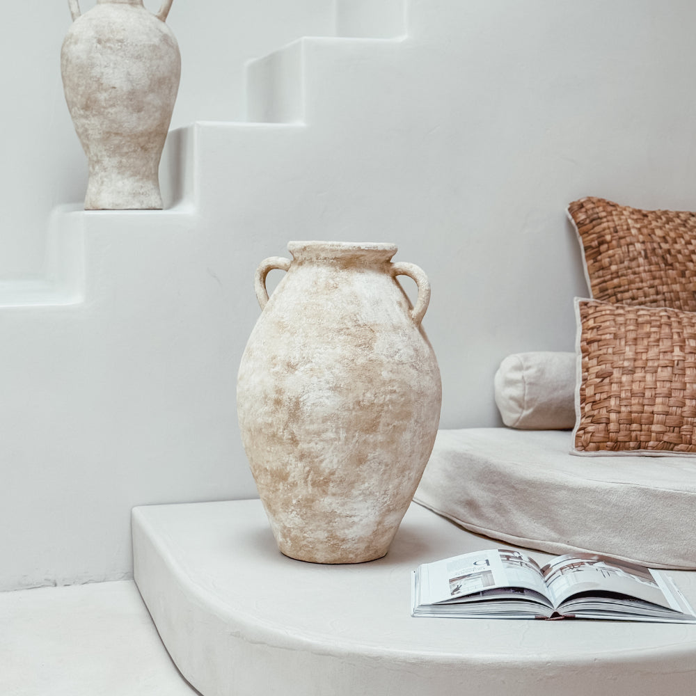 Pot rustique en argile - Indah