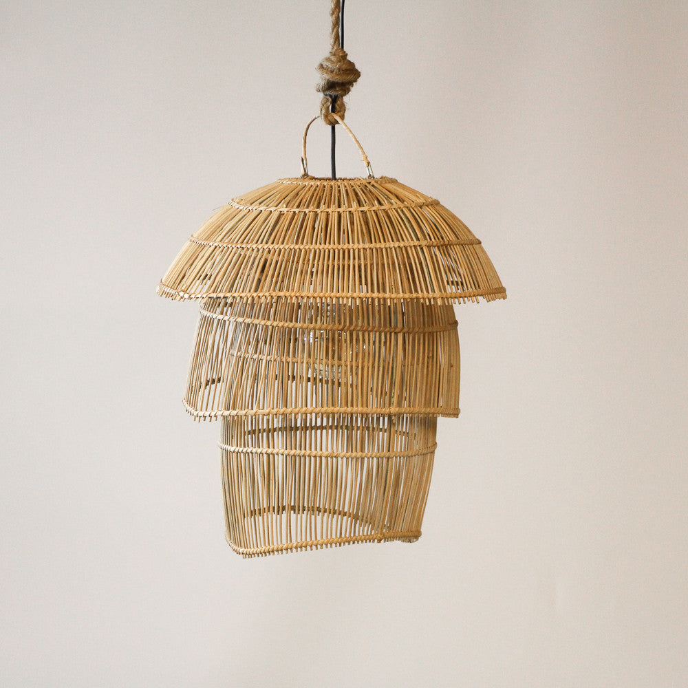 Suspension en rotin - Mushroom