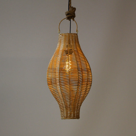 Suspension en rotin - Flower