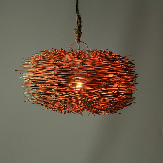 Suspension en rotin - Kulit