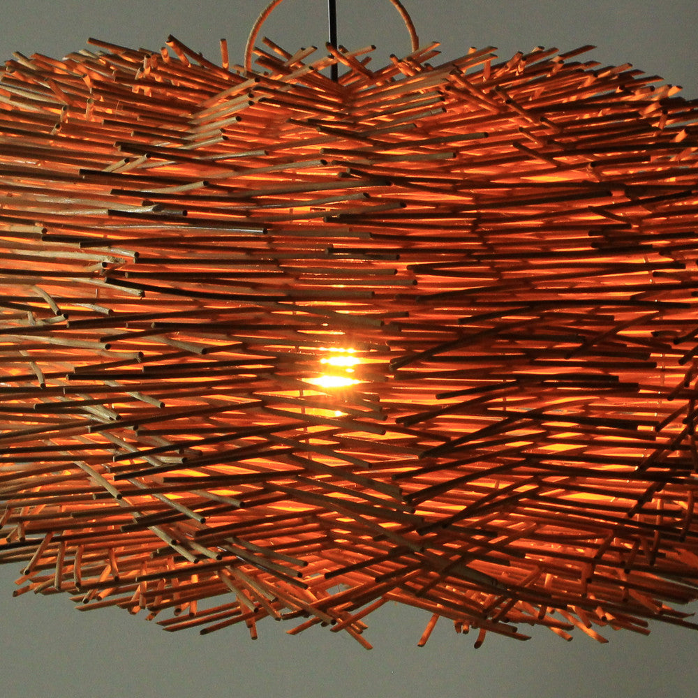 Suspension en rotin - Kulit