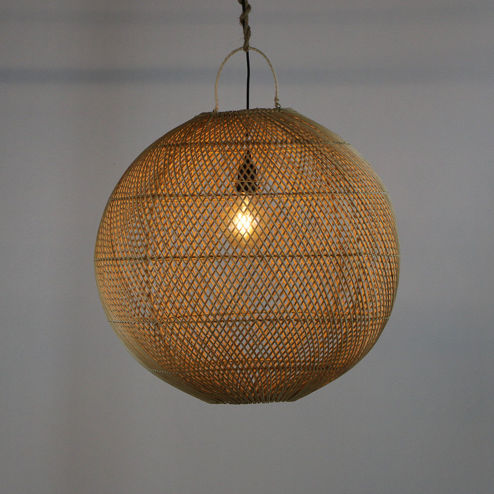 Suspension en rotin - Bola