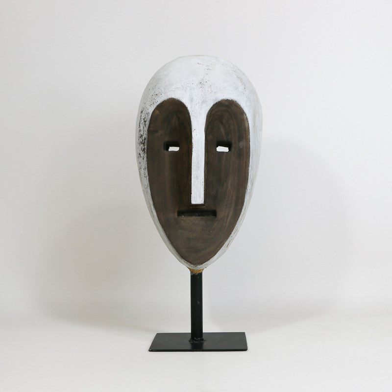 Masque du Timor Noir et Blanc