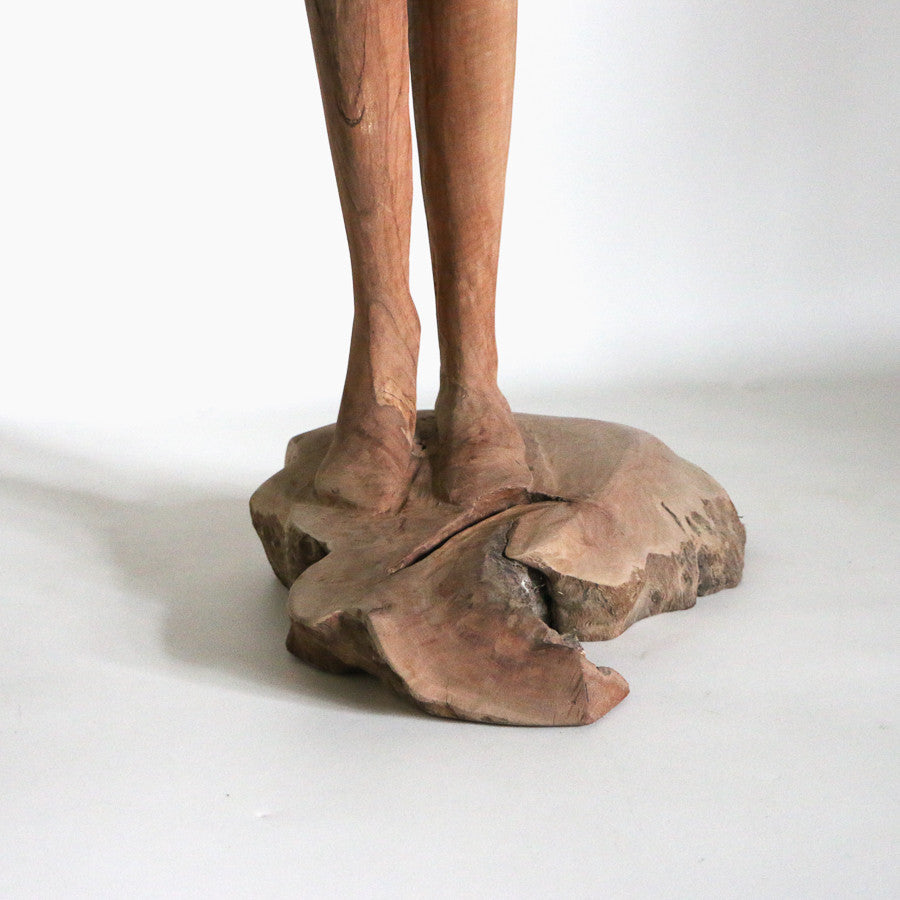 Sculpture Tarian en bois