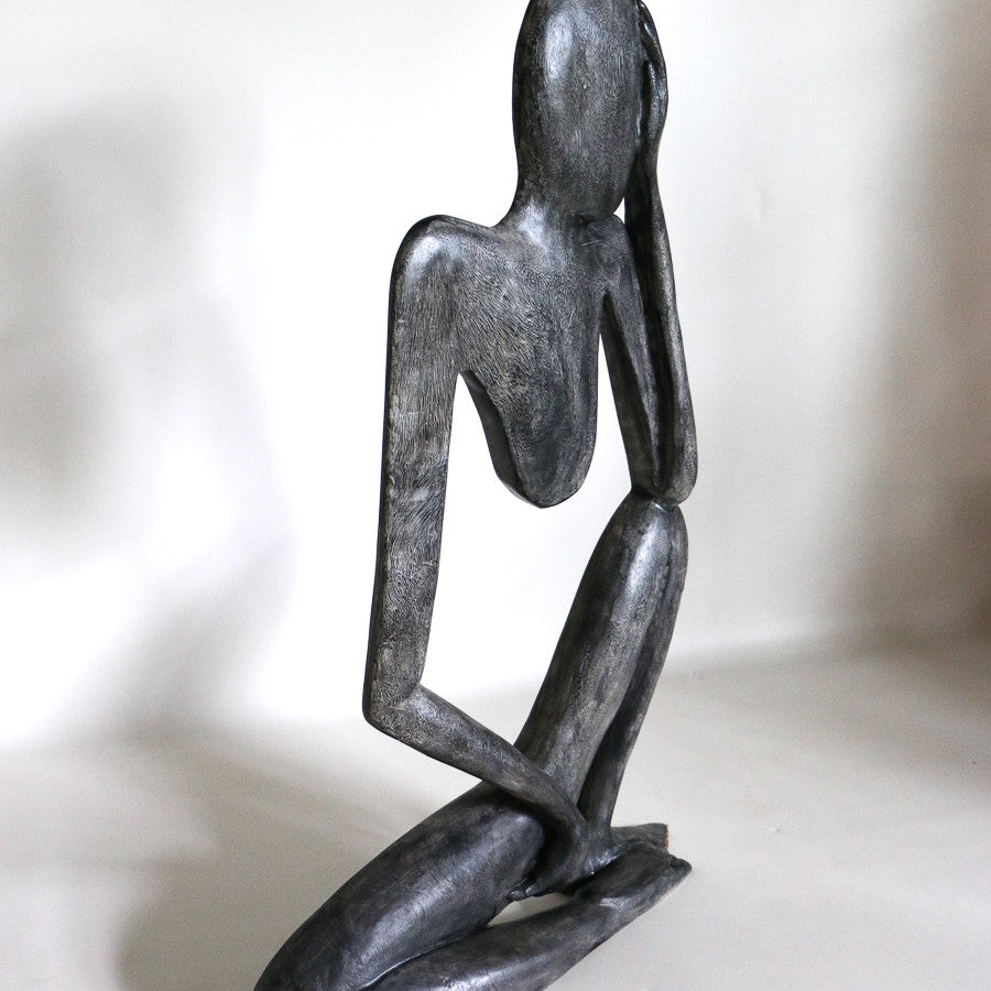 Sculpture Pensi en bois