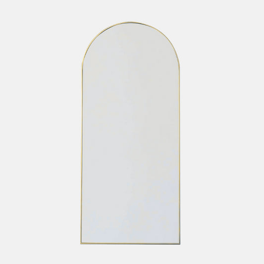 Miroir murale en laiton arche