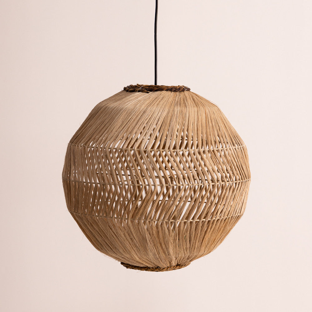 Suspension Arya en Fibres de Banane Naturelles