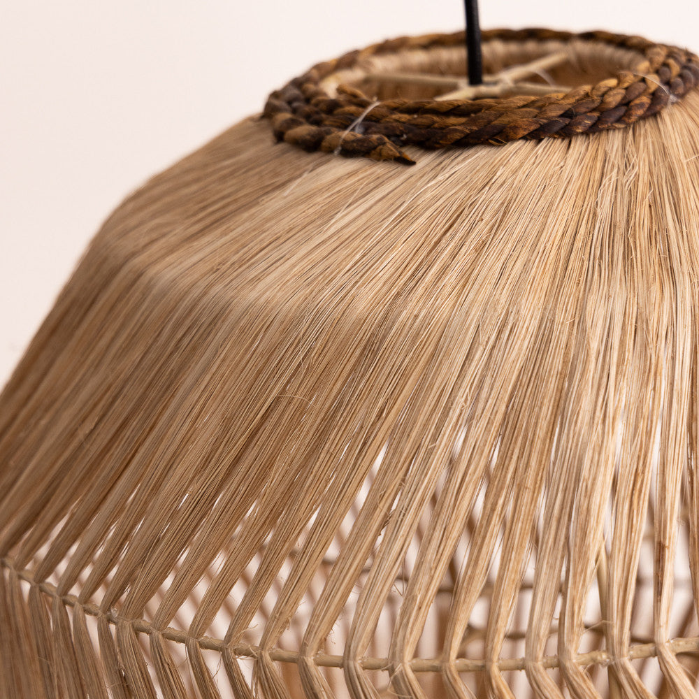 Suspension Arya en Fibres de Banane Naturelles