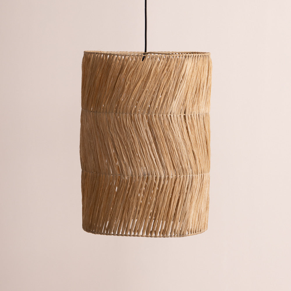 Suspension Luhalu en fibres naturelles