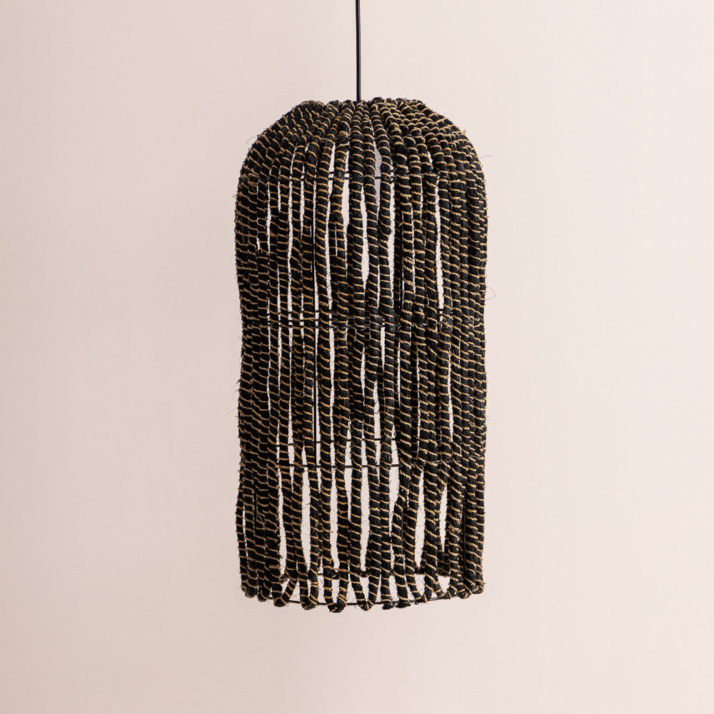 Suspension Acaba recyclé noir