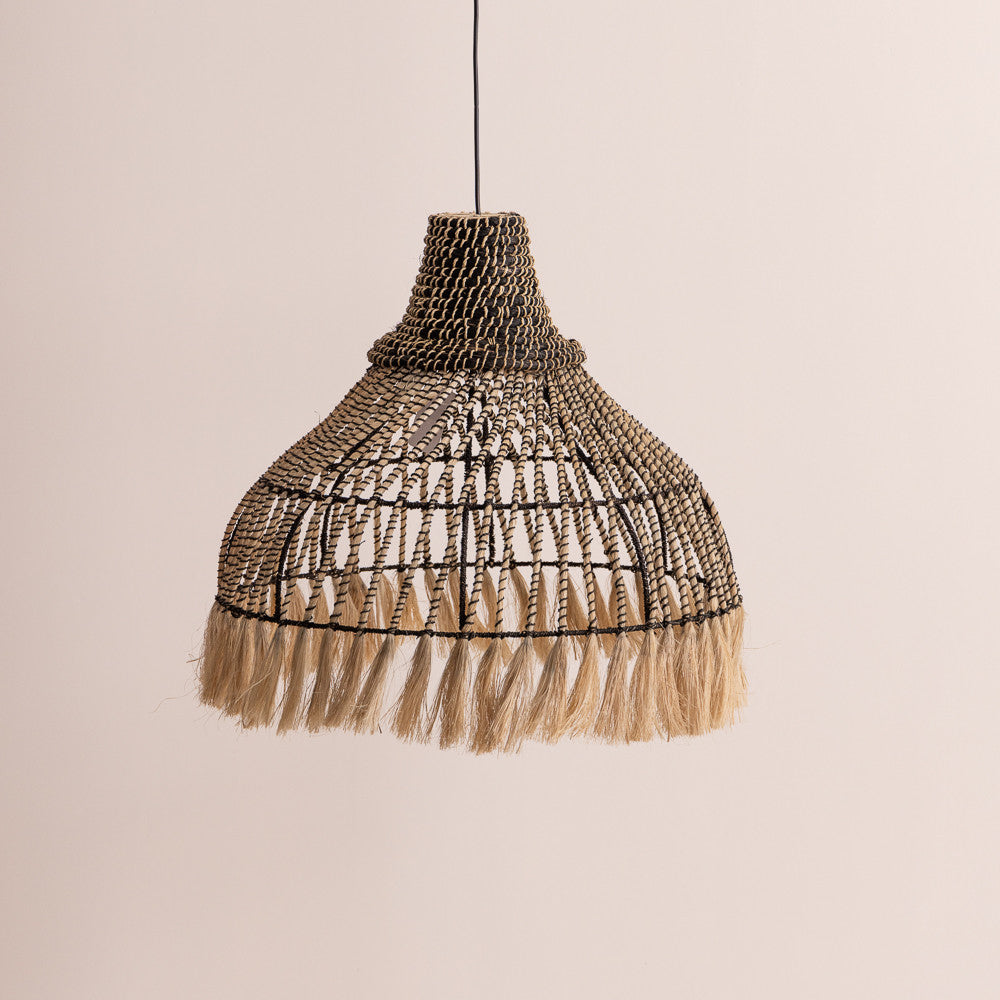 Suspension Budur en abaca recyclé