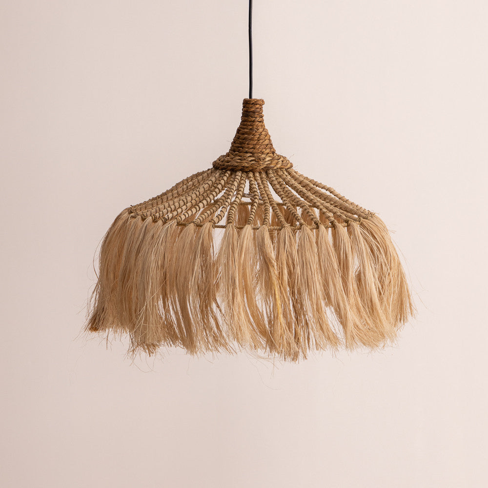 Suspension Kapuas en fibre d'abaca et fibre de banane