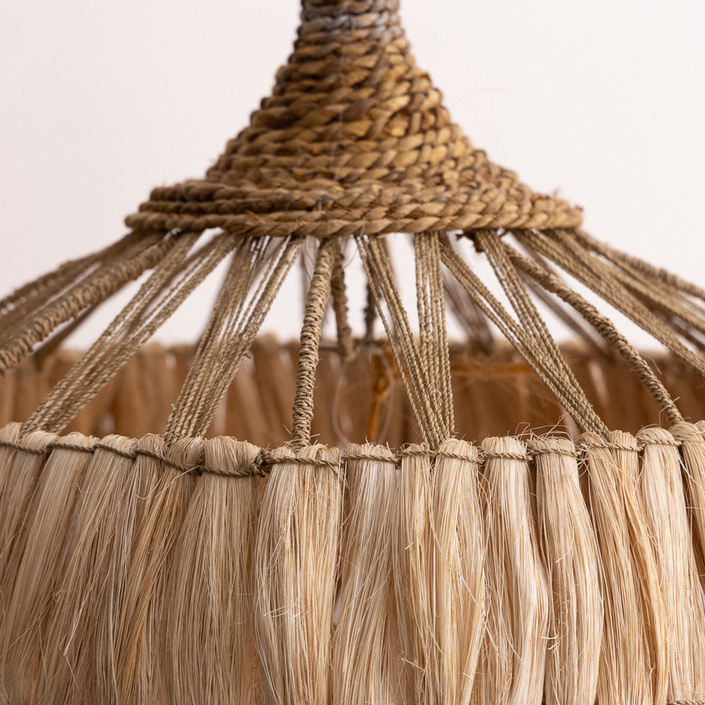 Suspension Abaca en fibres naturelles