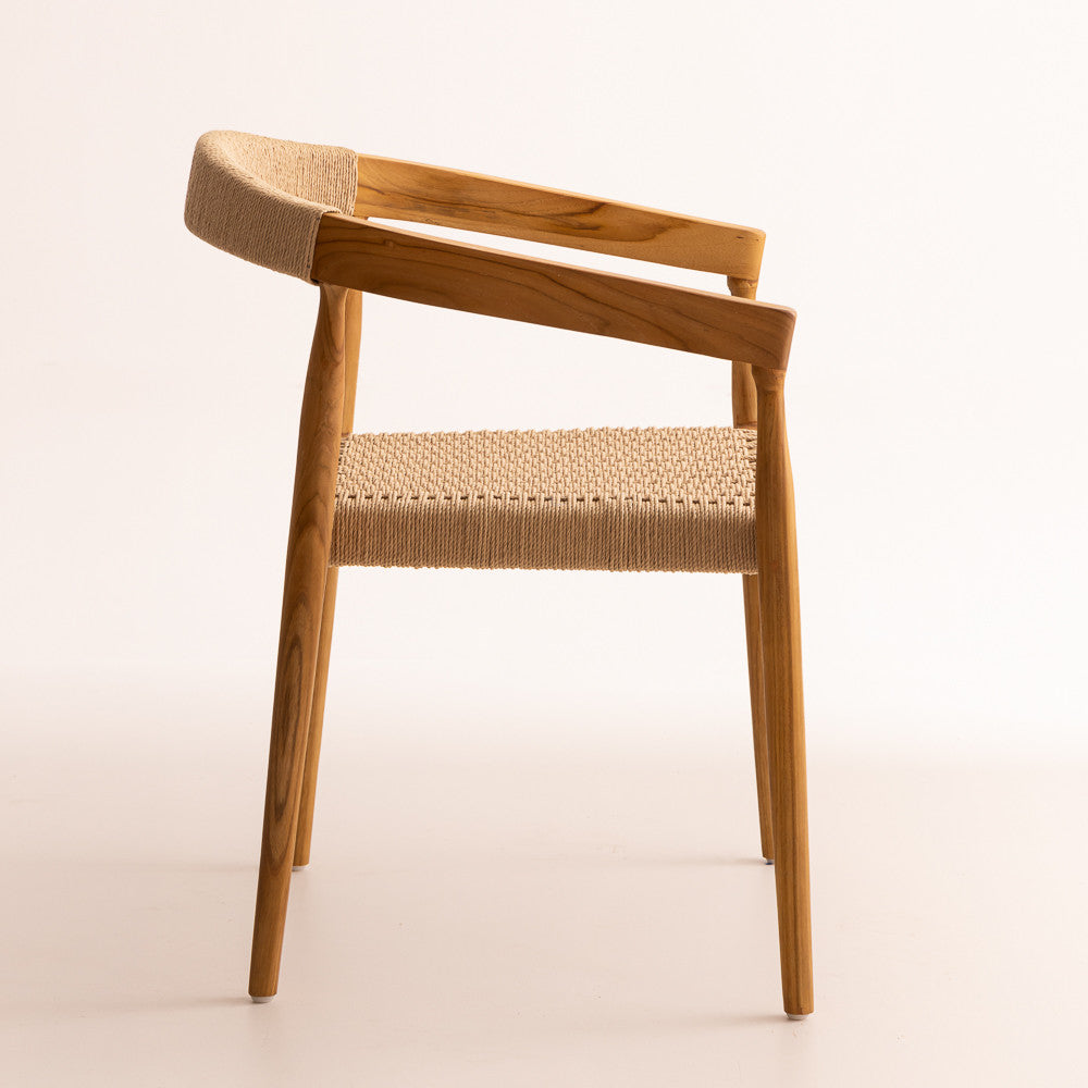 Chaise en bois de teck - Selly Loom