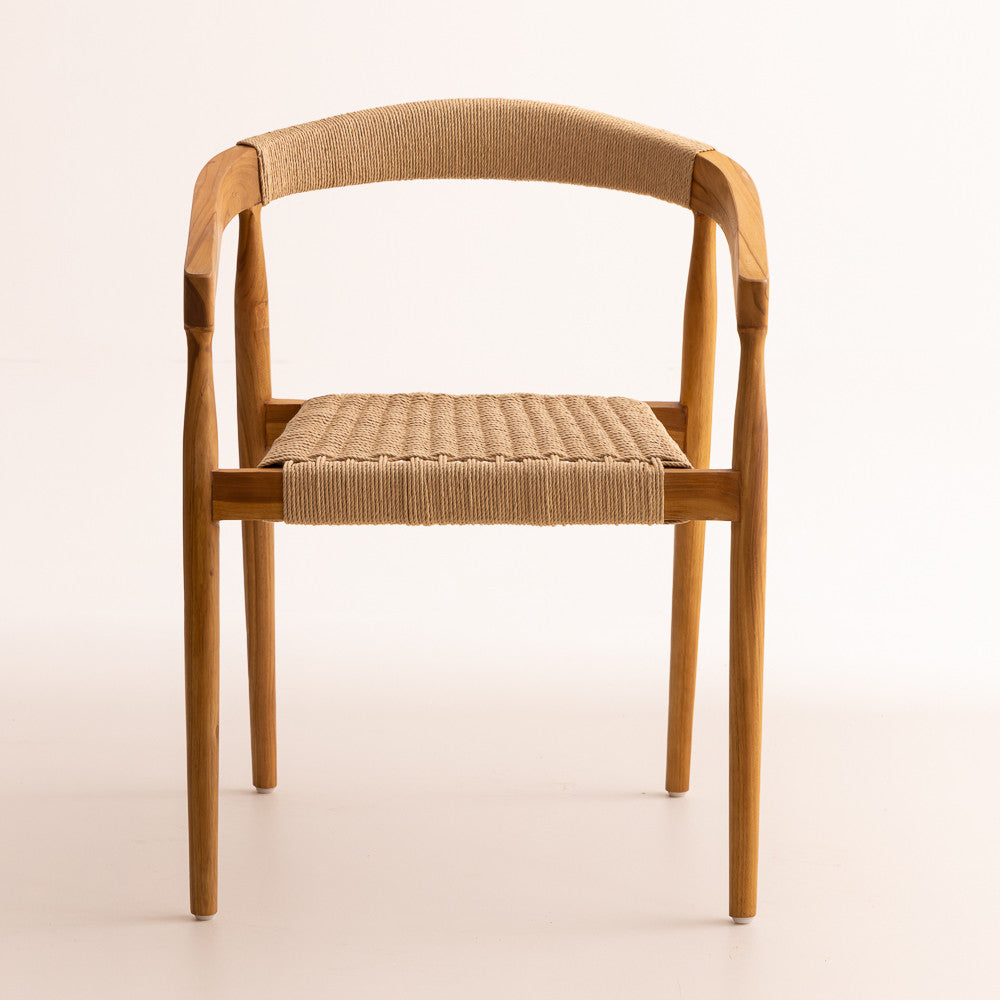 Chaise en bois de teck - Selly Loom