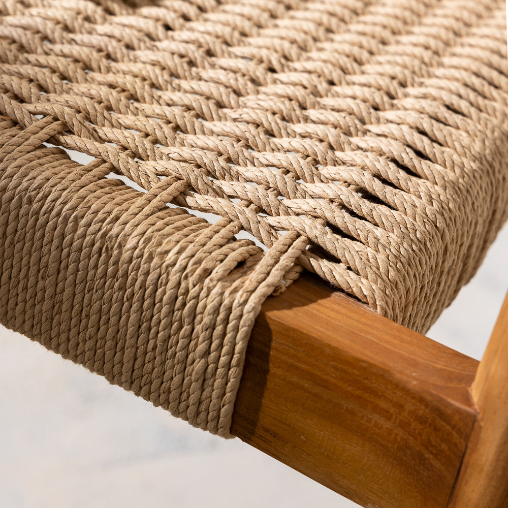 Chaise en bois de teck - Selly Loom