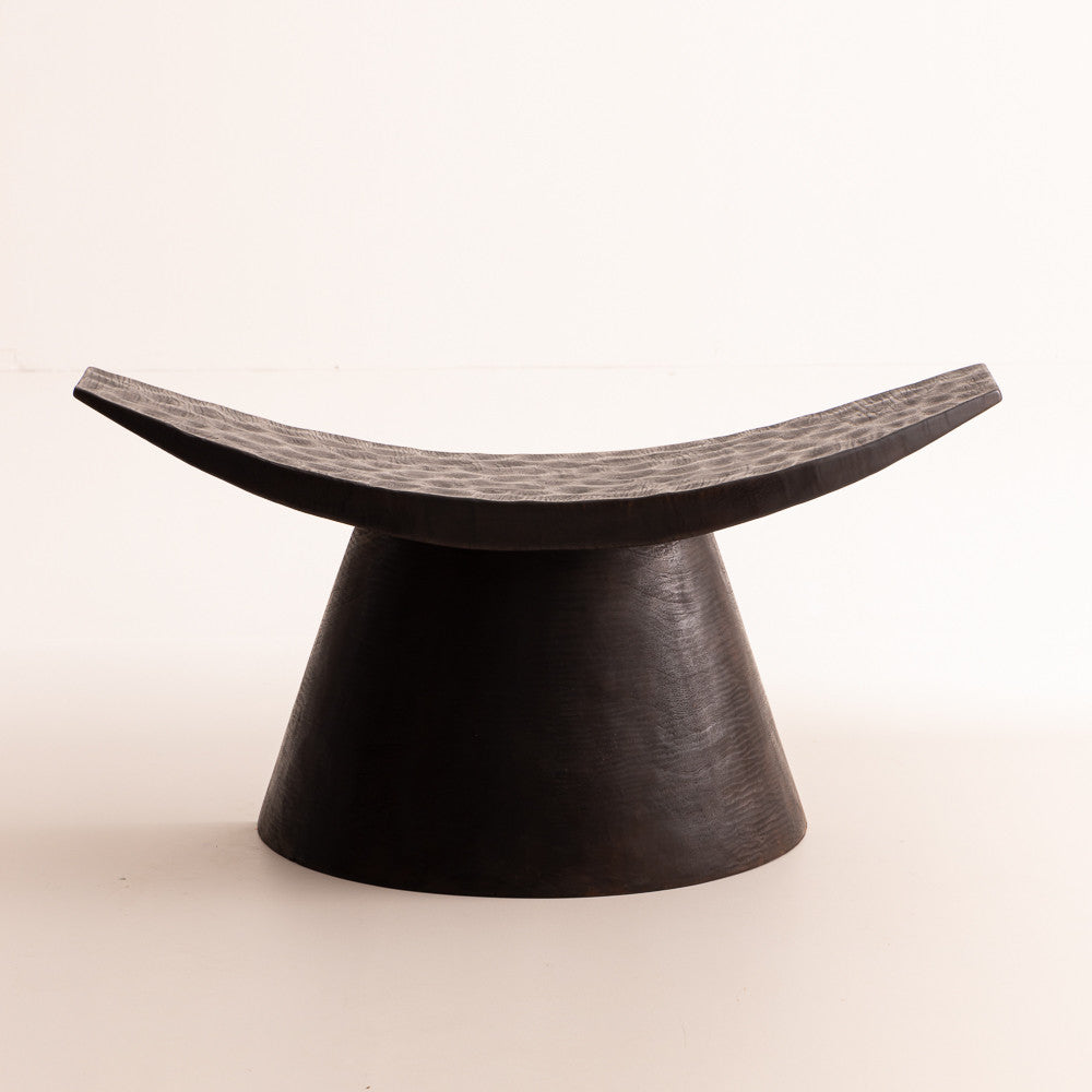 Tabouret Mango Martelé - Marron Vieilli
