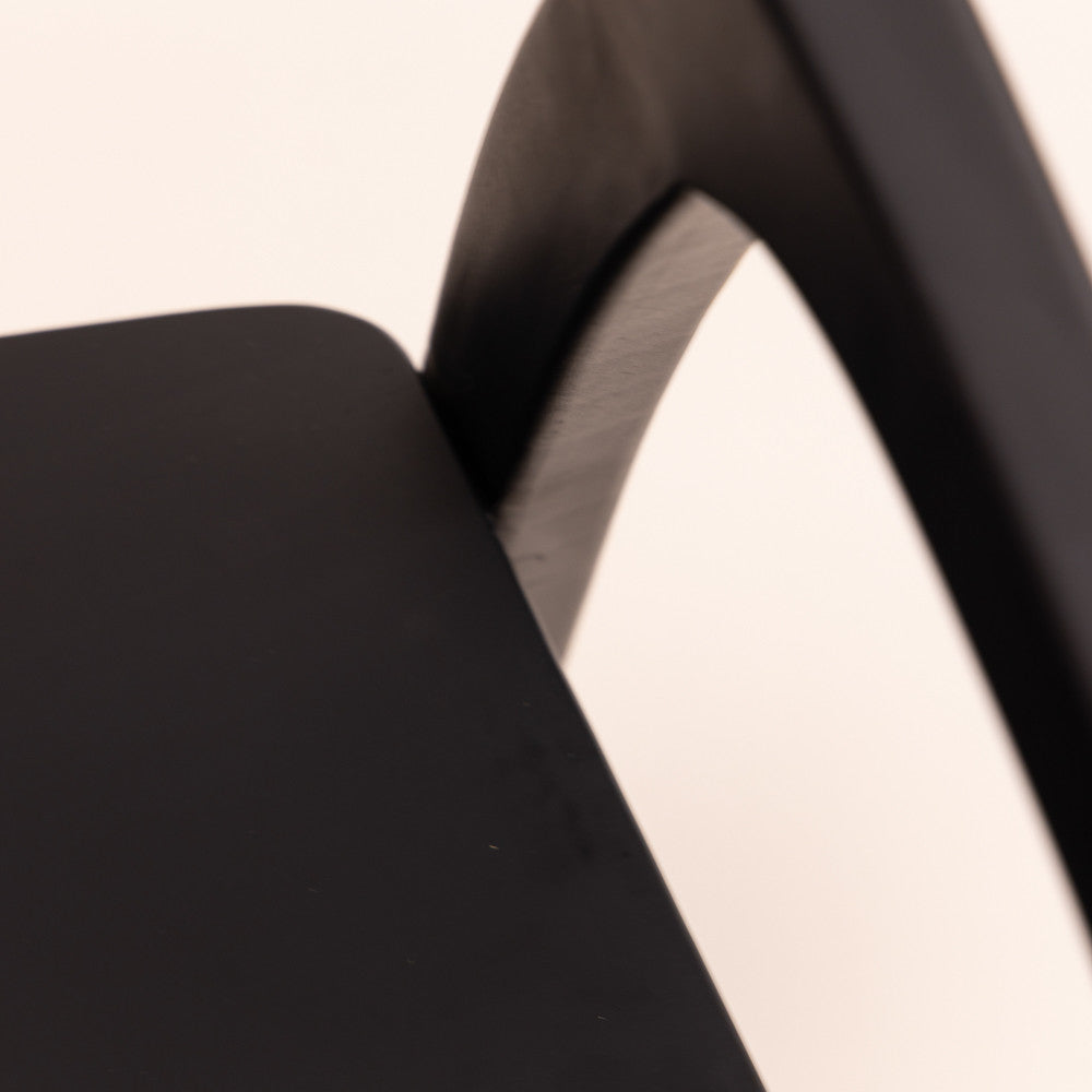 Chaise en bois de teck - Vano Black