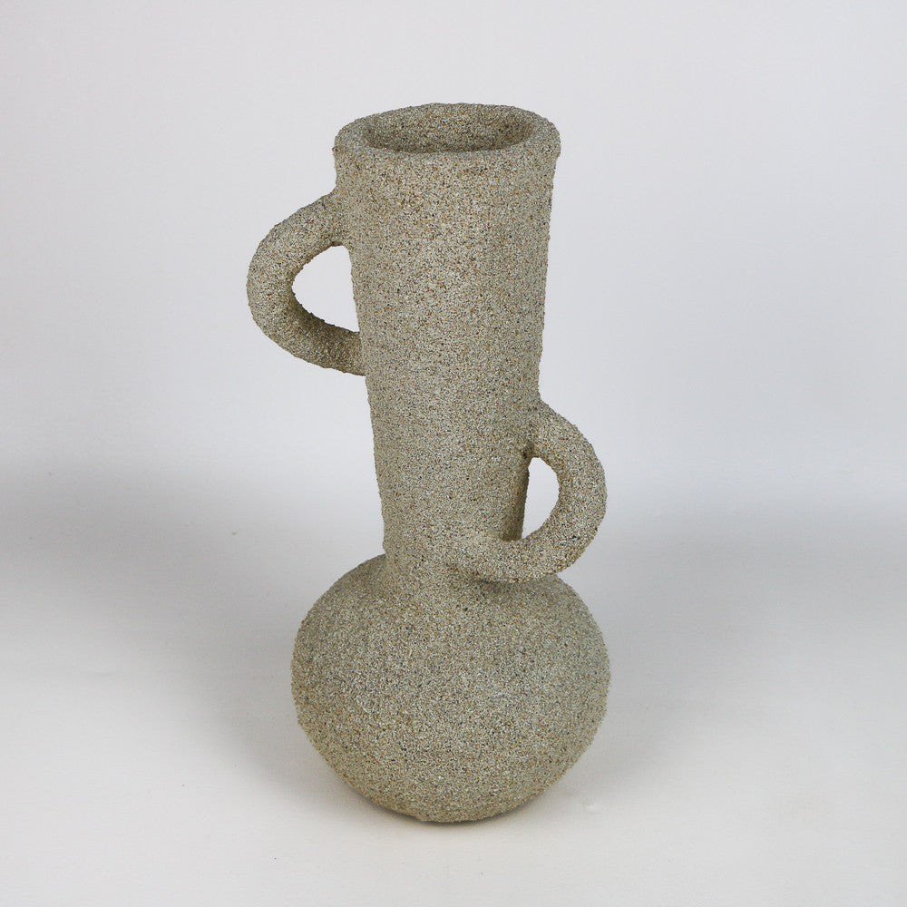 Vase en céramique finition Sable