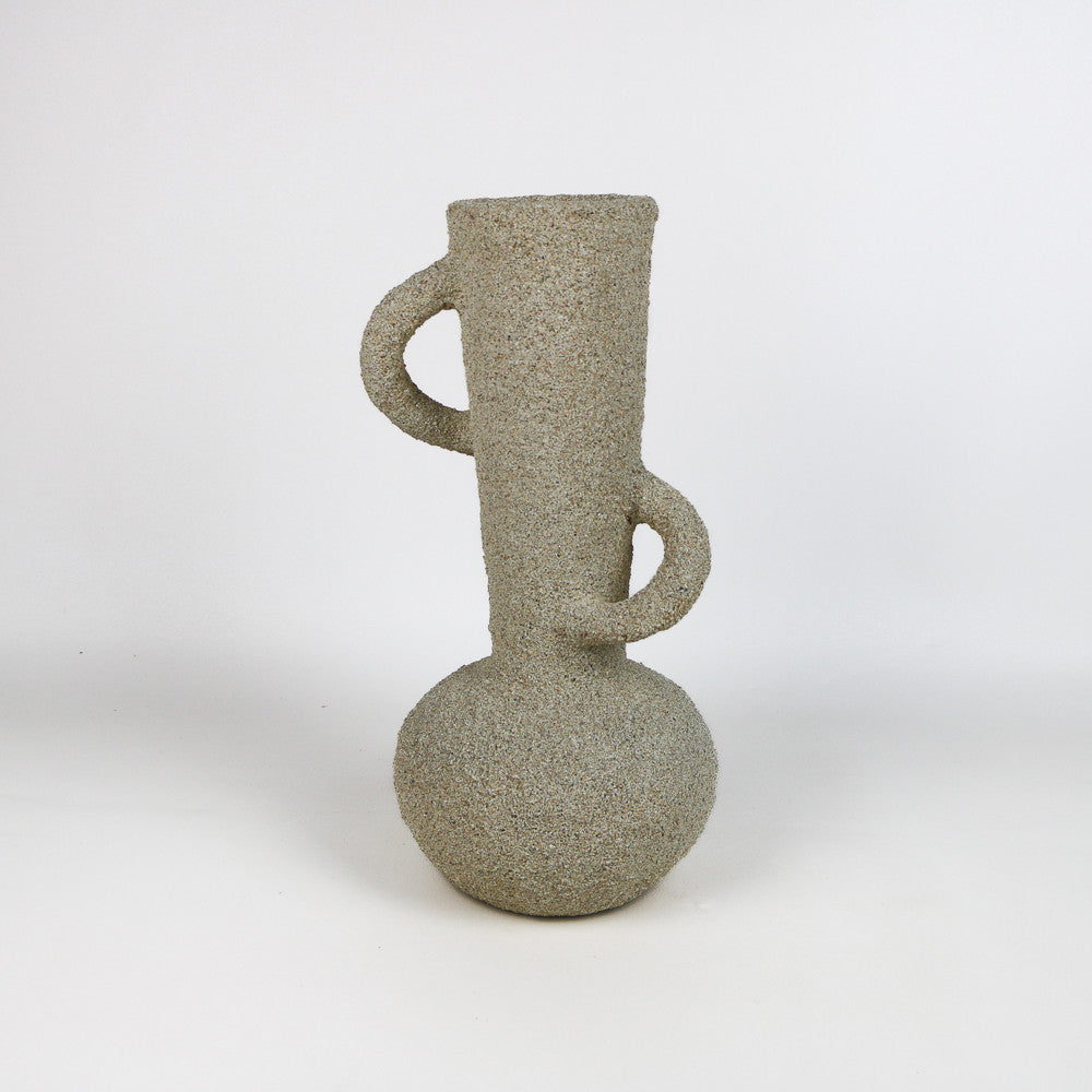 Vase en céramique finition Sable