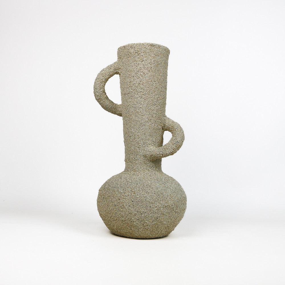 Vase en céramique finition Sable