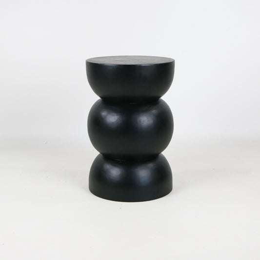 Stool Ayu en bois de manguier BLACK